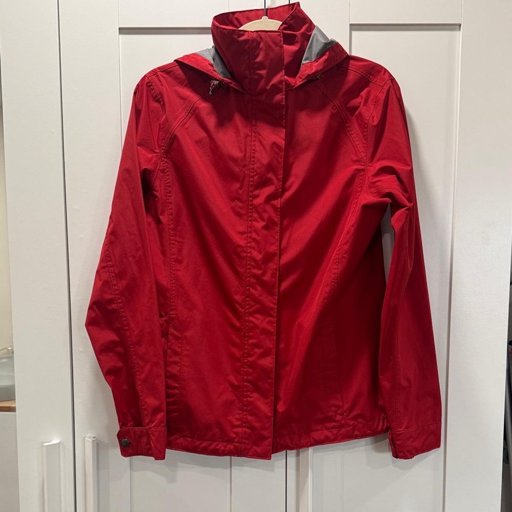 Women's Lands End Red Jacket